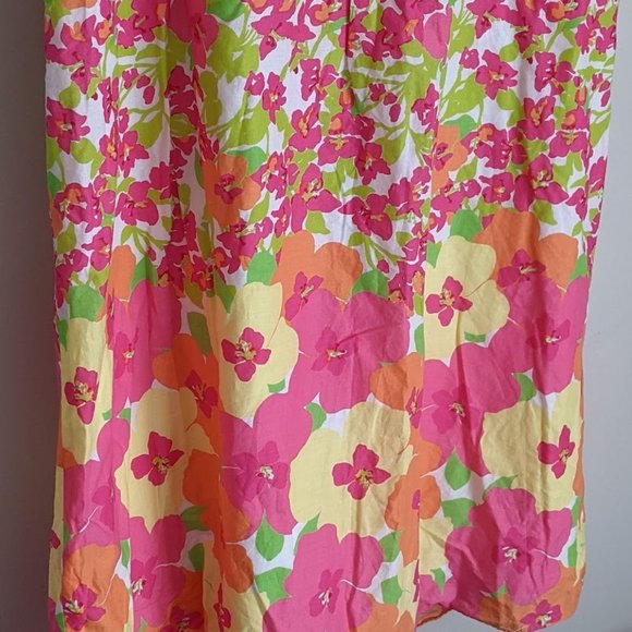 Lilly Pulitzer Falling For You Tropical Pink Dress - Picture 3 of 10